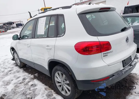 2018 Volkswagen Tiguan Limited 2.0T from USA, damaged, VIN WVGBV7AX7JK000965